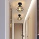 thumbnail image 2 of Luz De Techo Industrial Diseño Retro Vintage Luz Led E27 Para Sala De Estar Dormitorio Cocina Pasillo - Negro, 2 of 5