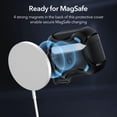thumbnail image 3 of ESR Cyber ​​Tough Case (HaloLock), compatible con AirPods 3, negro, 3 of 5