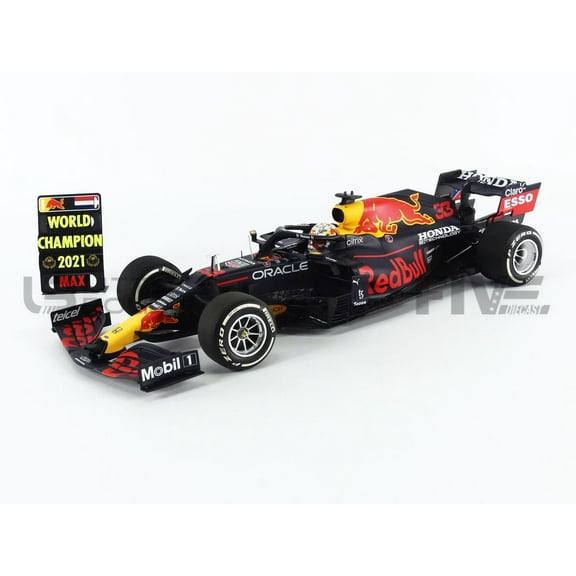 MINICHAMPS - RED BULL RB16B - Winner GP Abu Dhabi World Champion 2021 - 1/18