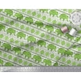 thumbnail image 3 of Soimoi Poly Georgette Fabric Aztec & Tribal Elephant Ethnic Decor Fabric Printed Yard 52 Inch Wide, 3 of 3