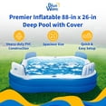 thumbnail image 2 of Blue Wave Premier Inflatable Pool w/Cover, 2 of 7
