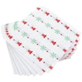 thumbnail image 2 of KAKOWELY 20 servilletas navideñas desechables con estampado de copos de nieve, ideales para cenas de cumpleaños y fiestas., 2 of 4