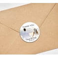 thumbnail image 3 of Darling Souvenir Personalized Wedding Bride Groom Names And Date Round Envelope Seals Custom Photo Labels Thank You Stickers-45 Pcs, 3 of 4