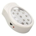 thumbnail image 1 of Plug In Emergency Light Rechargeable Home Automatic Power Failure Outage Light Fire Emergency Light AC110-240V, 1 of 8