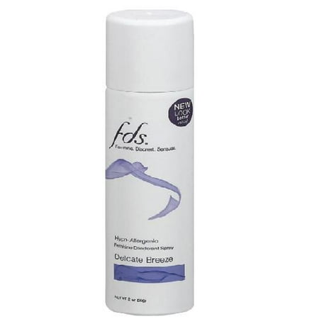 FDS Delicate Breeze Feminine Deodorant Spray, 2 oz