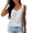 Silver, variant on GPOECD Dressy Tank Tops for Women Neck Sleeveless Top with Shiny Details for Parties and Night Out Camisoles for Women Gold,L