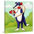 thumbnail image 2 of Marmont Hill "Give a Dog a Phone" by Janet Nelson Painting Print on Wrapped Canvas, 2 of 5