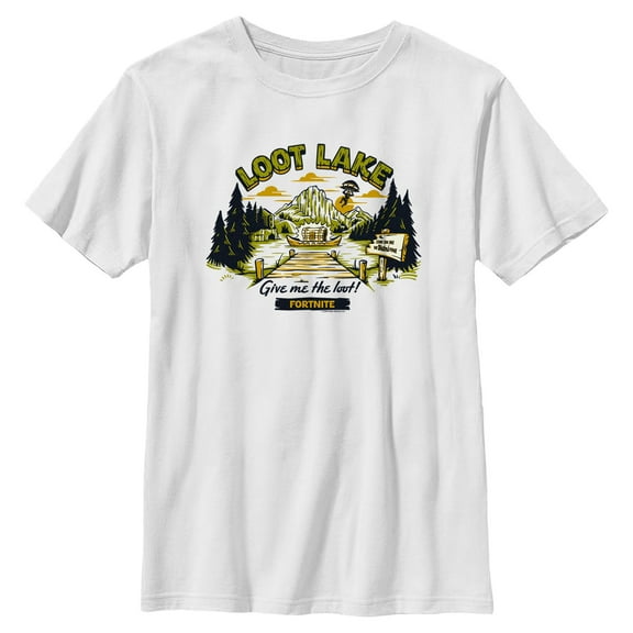 Boy's Fortnite Loot Lake Graphic T-Shirt