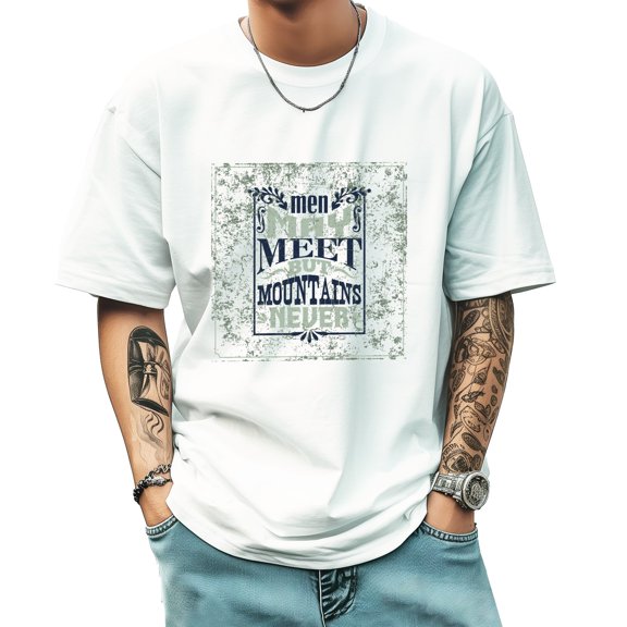 Graphic Tees for Men Summer New Print Casual Tee Fashion Trend Sports Shirt Select