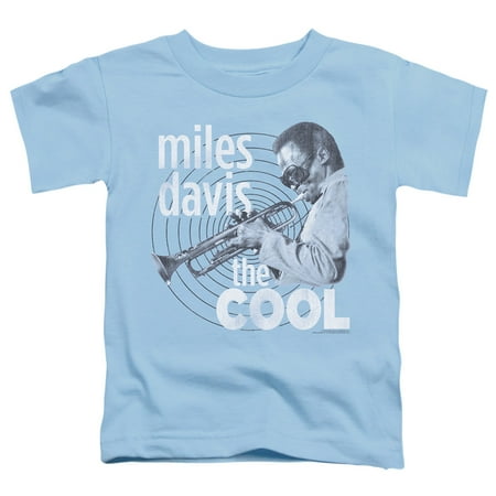 

Miles Davis The Cool Toddler T-Shirt Light Blue