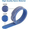 thumbnail image 2 of 100 Pcs Cable Tie, Reusable Cable Tie Nylon Hook And Loop Closure, With 3m-wtake, 2 of 4