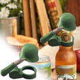 thumbnail image 1 of Soldier Beer Bottle Fun With Saluting Pose Bottle Caps For BBQ Bar Soldier Beer Enthusiasts, 1 of 4