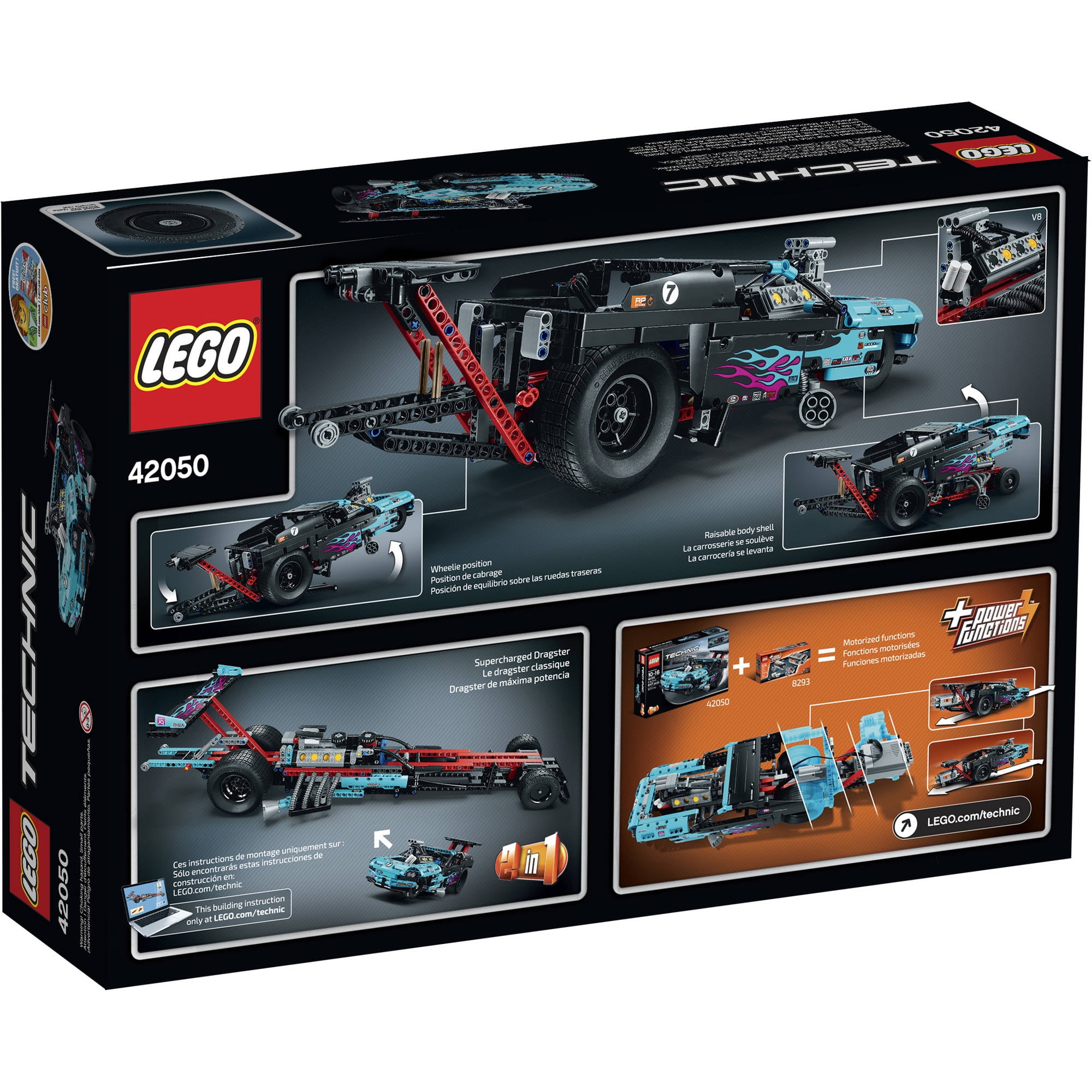 Image result for LEGO Technic Drag Race 42050