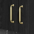 thumbnail image 4 of Brushed Gold Cabinet Pulls and Drawer Handles, Solid Zinc Alloy Kitchen Hardware with Champagne Bronze Finish, Modern Cabinet Pulls for Home Renovation and Furniture Upgrade, 4 of 6