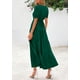 thumbnail image 2 of Vestido midi PRETTYGARDEN Mujer Casual Verano 2025 Verde, 2 of 8