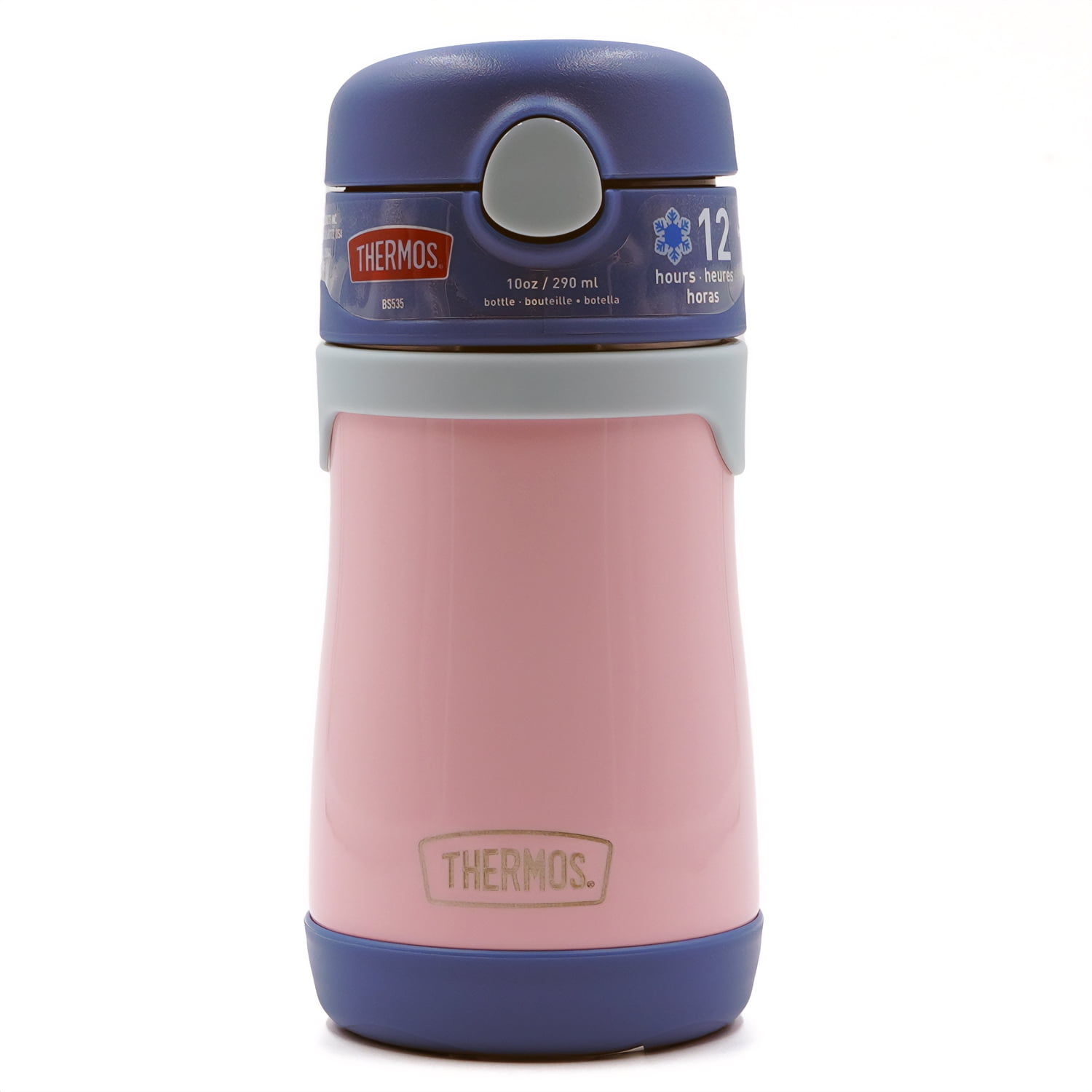 Thermos, Kid's Funtainer Insulated Water Bottle, 12 oz, Purple