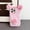 Pink, variant on Mantto Lovely Plush Case for iPhone 13, with Cute Ears & Tail Shape, Soft Furry Fluffy Fuzzy Winter Warm Flexible TPU Bumper Shockproof Phone Case for Women Girls,Rose