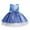 Light blue, variant on Odeerbi 2025 Girls Baby Long Skirt Solid Princess Bowknot Performance Dress Skirt Dress