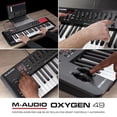 thumbnail image 2 of M-Audio Oxygen 49 V - Teclado controlador MIDI USB de 49 teclas con Beat Pads, modos Smart Chord y S, 2 of 10