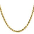 thumbnail image 3 of Leslie's 14K 5.0mm Diamond-Cut Rope Chain (Weight: 36.82 Grams, Length: 20 Inches), 3 of 5