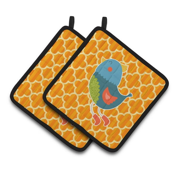 Bird Pair of Pot Holders