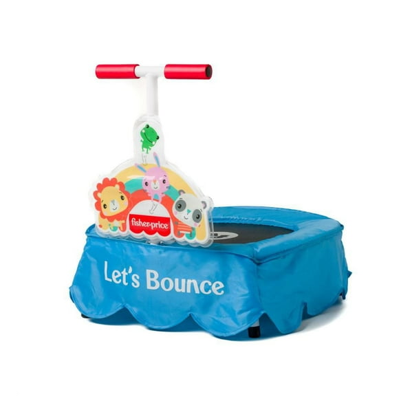 Fisher-Price My First Toddler Trampoline – Safe Jumping with Stable Handlebars
