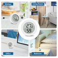 thumbnail image 5 of Mini Thermometer Hygrometer Indoor 2 Pieces Lcd Room Thermometer Humidity Meter Digital Indoor Room Temperature Meter White(2023 Hot 2024 New), 5 of 5