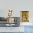 thumbnail image 2 of Estatua con bandeja para guardar llaves,Estatua de niña con bandeja para guardar llaves coleccionable,Escultura decorativa de resina para decoración del hogar,Marco de fotos,Soporte para, 2 of 8