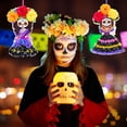 thumbnail image 4 of Kit de manualidades Fennoral Day of The Dead Poke Art Kids con espuma EVA, 4 of 7