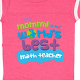 thumbnail image 4 of Inktastic Math Teacher Gifts for Kids Boys or Girls Baby Bodysuit, 4 of 5