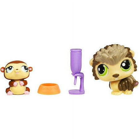 Littlest Pet Shop Lps Coll. Pet B4 Porcupine & Hampster+