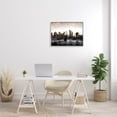 thumbnail image 5 of Stupell Industries New York Evening City Skyline Brooklyn Bridge Manhattan, 30 x 24, Design by Ziwei Li, 5 of 5