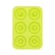 thumbnail image 1 of Molde de silicona para 6 donas redondas uniformes, molde para hornear en el horno, molde de silicona resistente a altas temperaturas y de grado alimenticio, 1 of 6