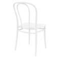thumbnail image 3 of Siesta Exclusive ISP252-WHI Victor Chaise d'Extérieur en Résine, Blanc, 3 of 7