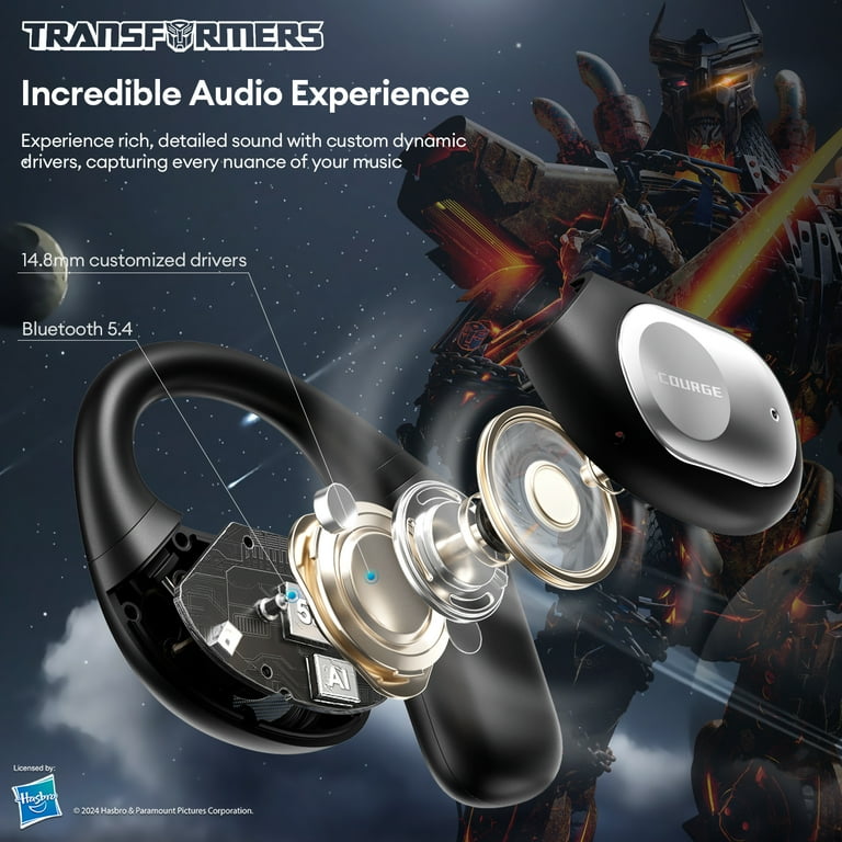 Transformers TF-T18 Wireless Earbuds Bluetooth Headphones