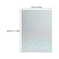 thumbnail image 2 of HOMEMAXS 30pcs Holographic Cold Laminated Self Adhesive Sticker Film, 2 of 8