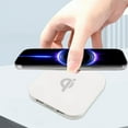 thumbnail image 5 of 2024 Wireless Charger For Smartphones 5W Desktop Wireless Charger IOS & Android With 2 USB Ports, 5 of 6