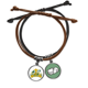 thumbnail image 1 of Fútbol el monte Corcovado Parrot nuez de Brasil Pulsera Cuerda Mano Cadena Cuero Dinero Pulsera Unbranded M, 1 of 2