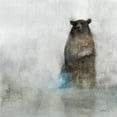 thumbnail image 3 of Roko, Ken 20x20 Black Modern Framed Museum Art Print Titled - Friendly Bear 1, 3 of 5