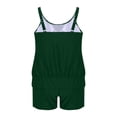 thumbnail image 3 of cocolona Womens Blouson Tankini Swimsuits with Shorts Modest Two Piece Bathing Suit Holiday Vacation Beach Swimwear, 3 of 5