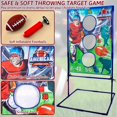 thumbnail image 3 of Football Toss Games Punieayi con 4 balones inflables, 3 of 8