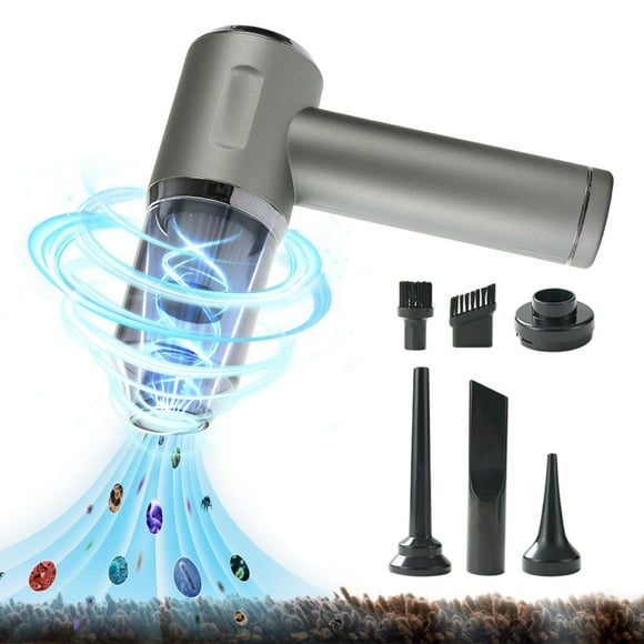 Danhjin Cordless Vacuum Cleaner Handheld Car Vacuum Cleaner Super Suction Power Blow Suction Car Vacuum Cleaner Powerful Multi Accessory Vacuum Cleaner With USB Portable Vacuum Cleaner