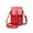 Red, variant on Luxtrada Small Cell Phone Purse Wallet Shoulder Bag Case Crossbody Pouch Handbag PU Women (Red)