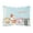 Shih Tzu - Black And Silver, variant on Merry Christmas Carolers Shih Tzu Black & Silver Canvas Fabric Decorative Pillow