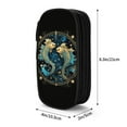 thumbnail image 4 of Large Storage Pencil Case, Pisces Pattern with Zipper Large Capacity Pen Bag, 4 of 8