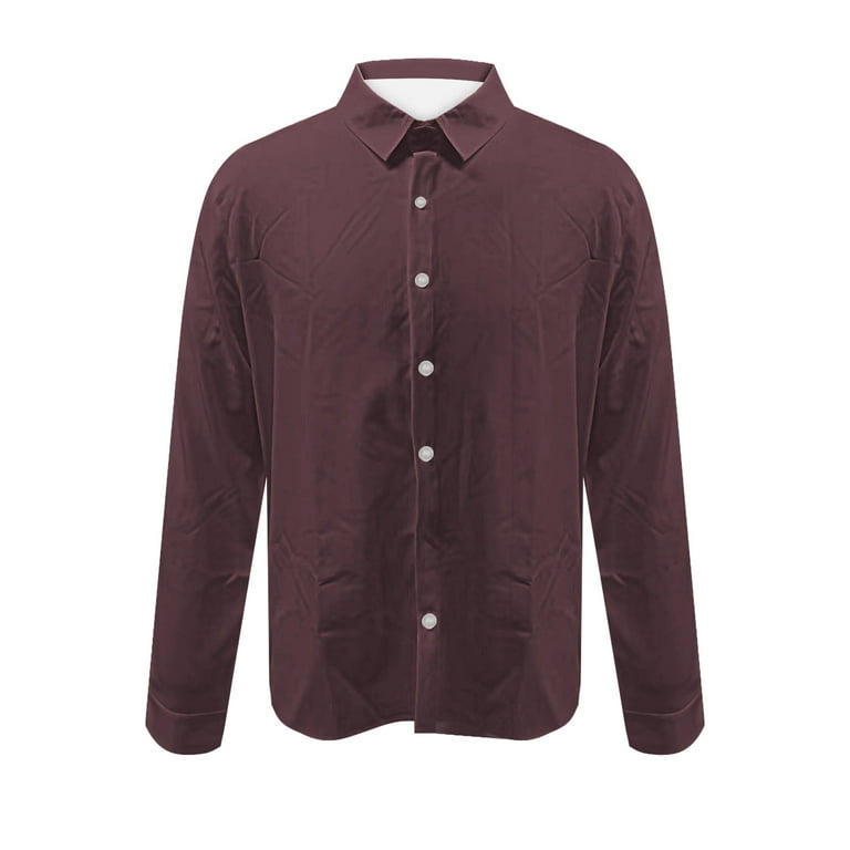 grape dress shirt Men's regular shirt with grape cluster print