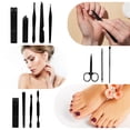 thumbnail image 6 of Manicure Set 12 in 1 Nail Clipper set, Odies nail clippers, fingernail & toenail clippers, Manicure Tools, pedicure tools, Suitable for Travel Manicure Kit, Nail Set Kit With Everything Profe,Pink, 6 of 6