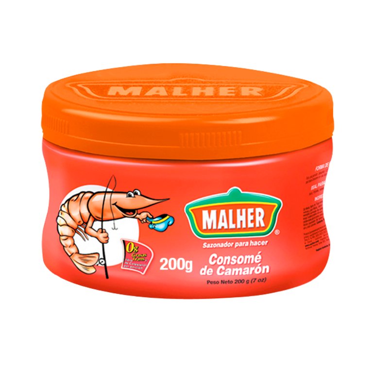 Malher Shrimp Bouillon 7 oz - Consome de Camaron (Pack of 6