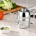 thumbnail image 6 of Ludlz 750ML/350ml/1000ML/250ml/500ML Oil Pot Food Grade Large Capacity Polished Surface Drip-Free Pouring Leakproof Olive Oil Can Storage Container Kitchen Supplies, 6 of 7