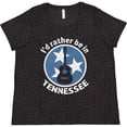 thumbnail image 3 of Inktastic I'd Rather Be in Tennessee Women's Plus Size T-Shirt, 3 of 5